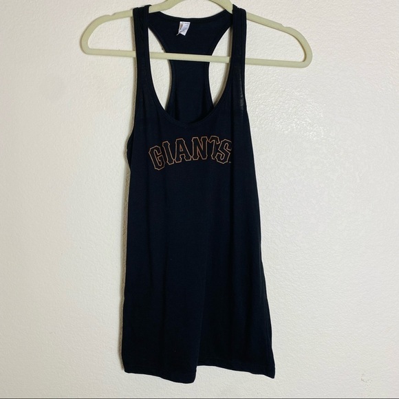 Tultex Tops - Tultex "Giants" Razorback Black tank top Size:Medium